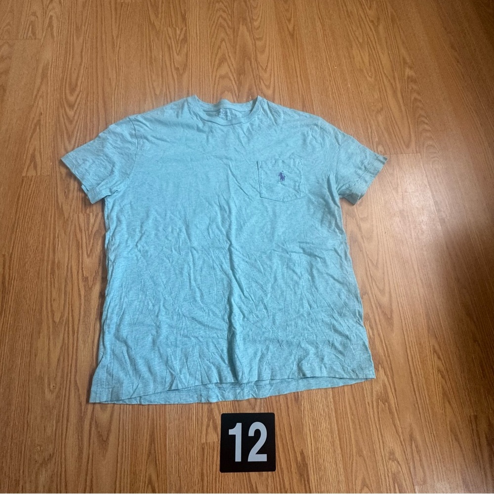 Men's Blue Polo Shirt M